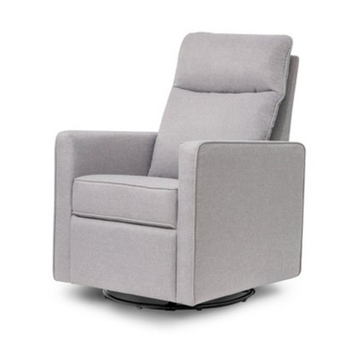 DaVinci Gabby Pillowback Swivel Glider, Color: Misty Gray