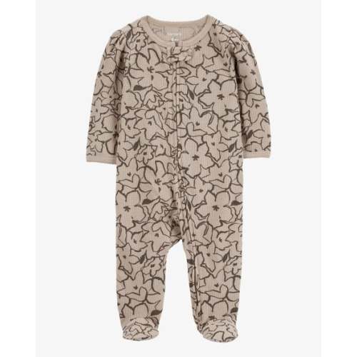 Baby Floral 2-Way Thermal Sleep & Play Pajamas - Carter's | Carter's