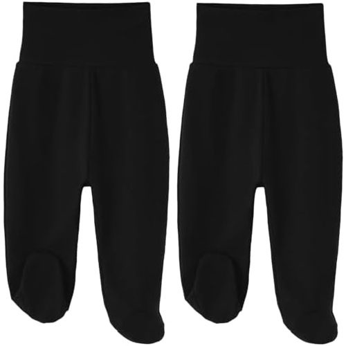 Baby Footed Pants Cotton Newborn Leggings 0-12 Months
