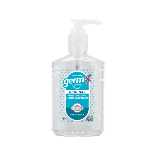 Germ-X Original Hand Sanitizer, 8 fl oz Pump Bottle