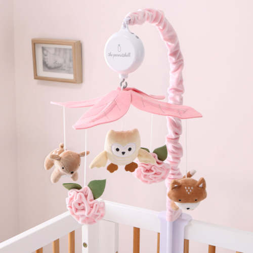 Little Forest Baby Musical Crib Mobile for Girls
