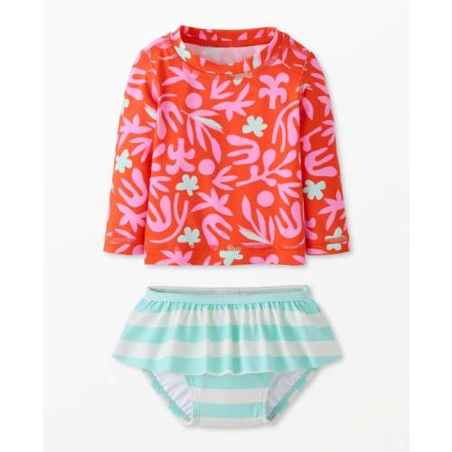 Baby Rashguard & Skirted Bikini Bottom Set | Hanna Andersson