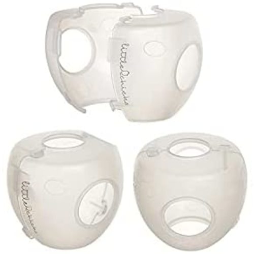 Little Chicks Baby Safety Door Knob Covers - 3 Pack - Model CK031