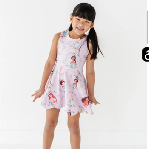 Purple Princess | KIDS DRESS (with shorts!) – Made By Molly