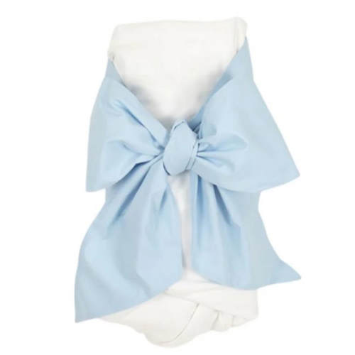 Bow Swaddle ® - Buckhead Blue