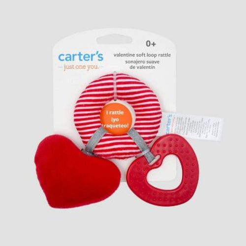 Carter's Just One You® Baby Valentines Day Heart Teether - Red