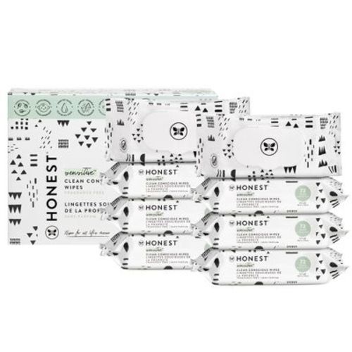 The Honest Company Plant-Based Baby Wipes made with over 99% Water - Pattern Play - 576ct