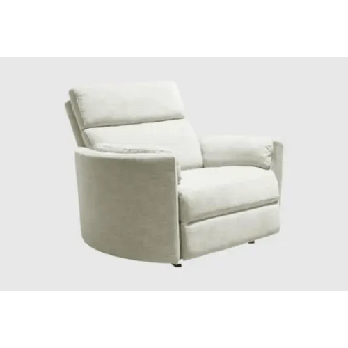 Rayna Nursery 53" Power Gliding Oversized Cuddler Recliner With USB | Glider - Dove