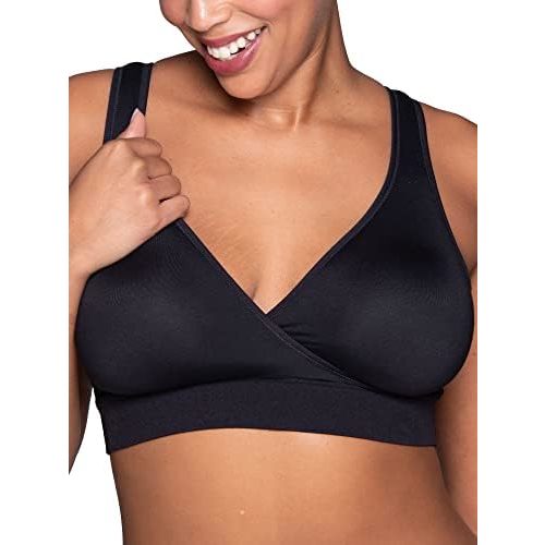 Vanity Fair Women's Maternity Nursing Bras for Breastfeeding: Wireless Pullover Lounge Sleep Bra, Available in Multipacks