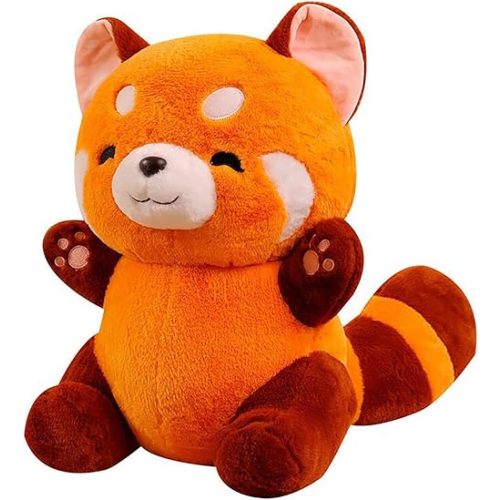 YUKOUQIAN Red Panda Stuffed Animal Cute Red Panda Plush Toy 9 inch for Girls Boys (red Panda)