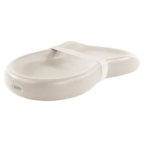 Keekaroo Peanut Changer Baby Vanilla– The Original Made in USA Easy-to-Clean Changing pad and The only Shell Over Foam, Fully Water Repellant