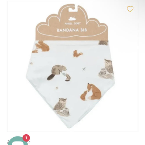 Bandana Bib - Mixed Woodland Animals - Blue – HoneyBug