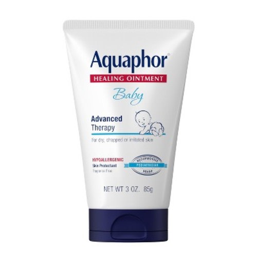 Aquaphor Baby Healing Ointment - Advanced Therapy to Help Heal Diaper Rash and Chapped Skin - 3oz. Tube