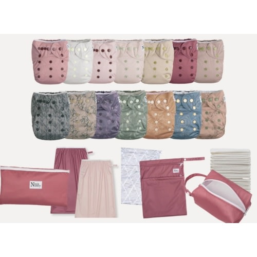 Cloth Diaper Starter Kit - Pink