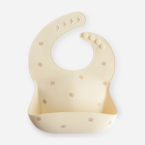 Silicone Baby Bib - Pretzel