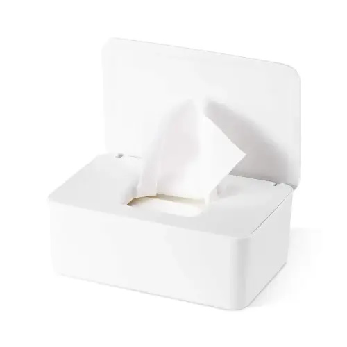 Diaper Wipes Dispenser Baby Wipes Case, Baby Wipe Holder Keeps Wipes Fresh, Perfect Look Wipe Container with Sealing Design