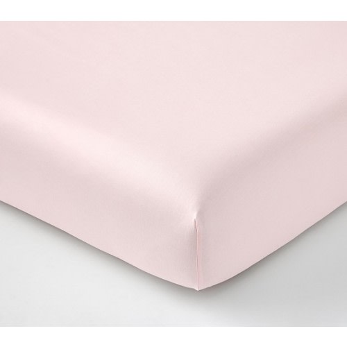 Super Soft Organic Sateen Crib Fitted Sheet | Pottery Barn Kids