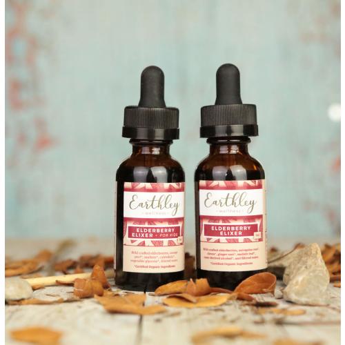 Elderberry Elixir- For Respiratory and Immune System Support