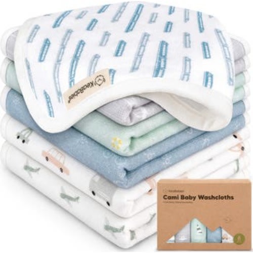 6-Pack Cami Baby Washcloths