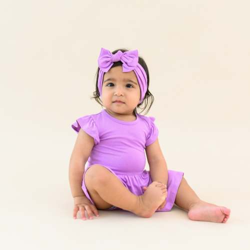 Knotted Bow Headband in Poi