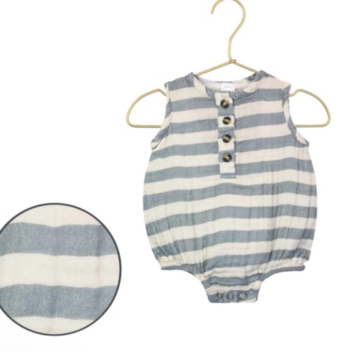 Cloud Muslin™ Bubble Romper - Lincoln – Lou Lou & Company