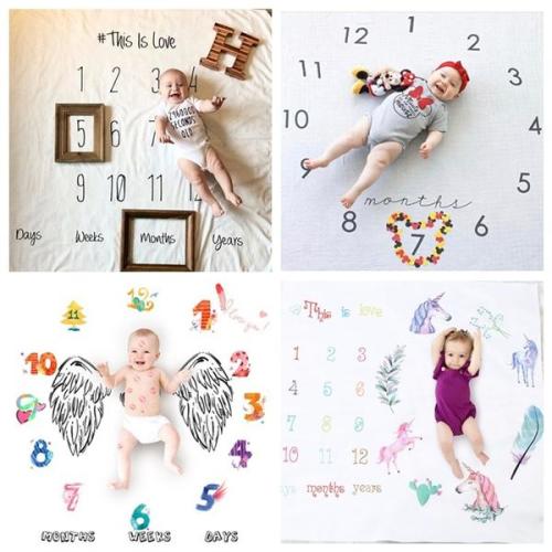 Baby Milestone Blankets - ninemonthssober