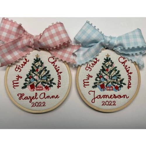 Baby’s first Christmas ornament