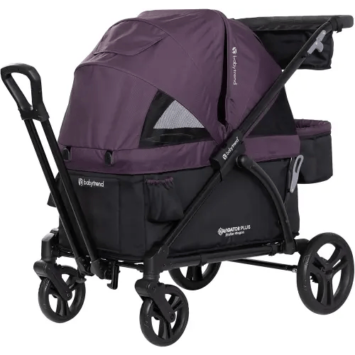 Baby Trend Navigator Plus 2-in-1 Stroller Wagon, Dash Plum