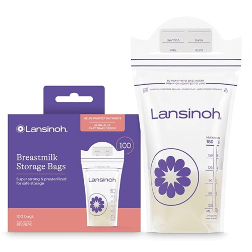 Amazon.com : lansinoh milk storage bag