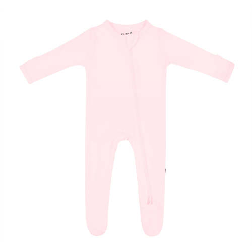 Zippered Footie in Sakura
