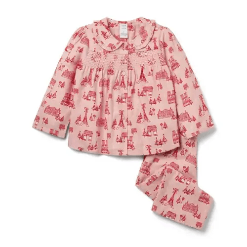 Good Night Classic Pajamas In Paris Holiday