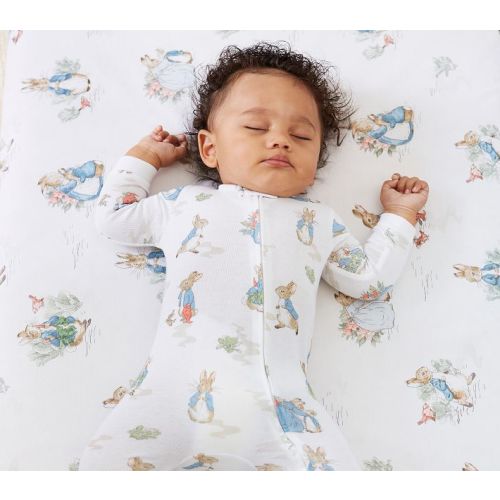 Peter Rabbit™ Organic Crib Fitted Sheet