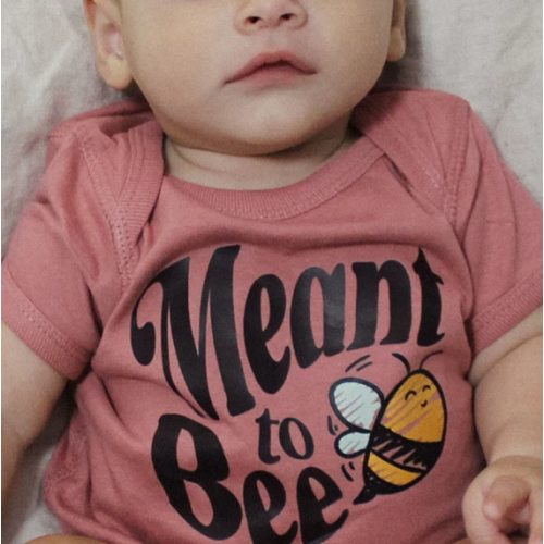 Meant To Bee Baby Onesie – Live Action
