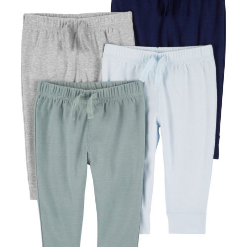 Multi Baby 4-Pack Pull-On Pants | carters.com 3-6M