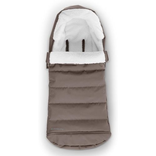 UPPAbaby CozyGanoosh Footmuff/Easily Attaches to UPPAbaby Strollers + RumbleSeat/Ultra-Plush, Weather-Proof/Theo (Dark Taupe)