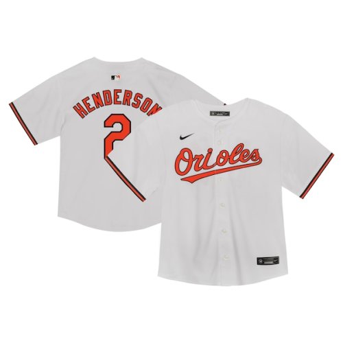 Infant Baltimore Orioles Gunnar Henderson Nike White Game Jersey