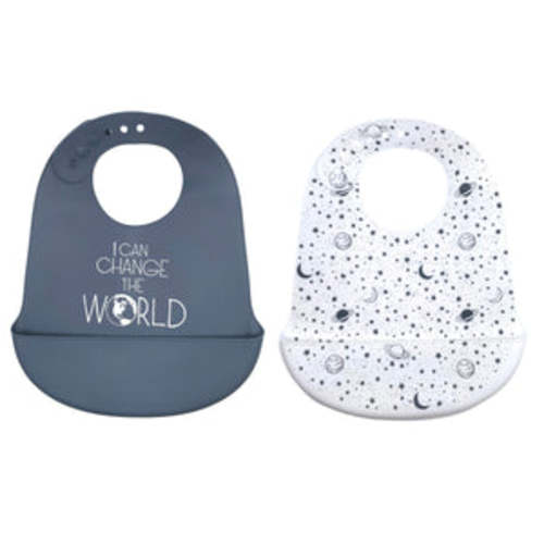 Lila & Jack Silicone Bibs – littlebloomkw
