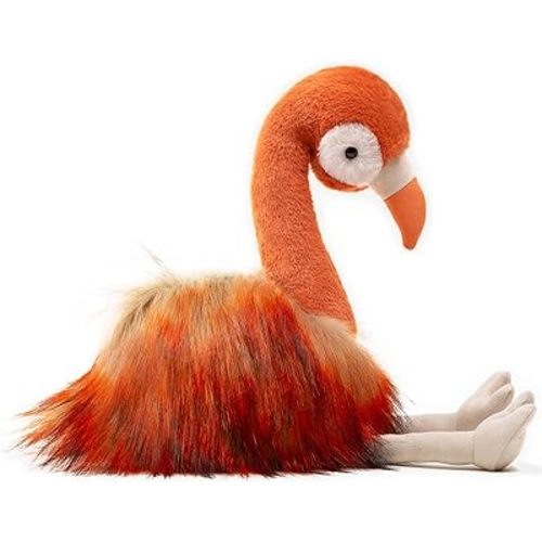 12" Plush Flamingo Stuffed Animals Flamingo Plush Animal Toys Soft Plush Toy for Kids Adults