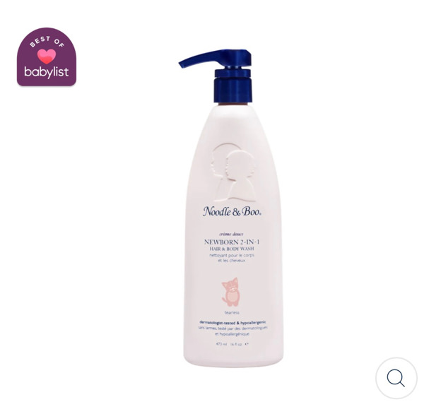 Newborn 2-in-1 Hair & Body Wash – Noodle & Boo