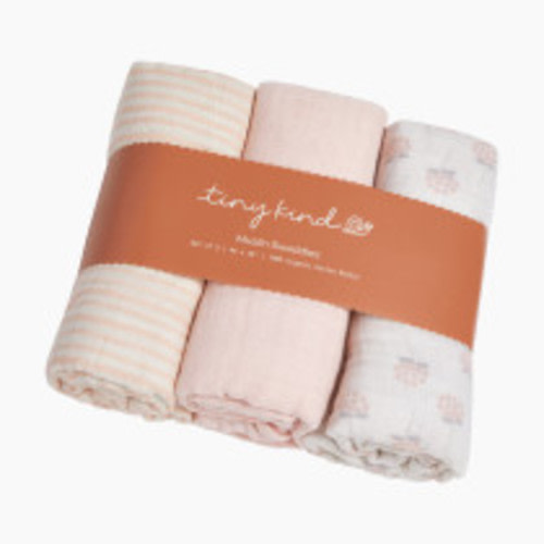 Tiny Kind Muslin Swaddle (3 Pack) - Floral Bunch