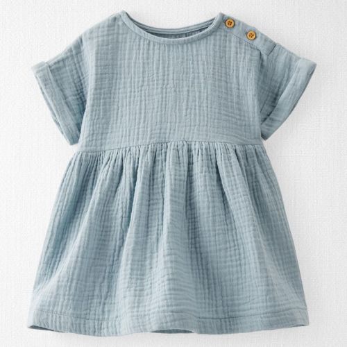 Blue Creek Baby Organic Cotton Gauze Dress | Carter’s Oshkosh Canada
