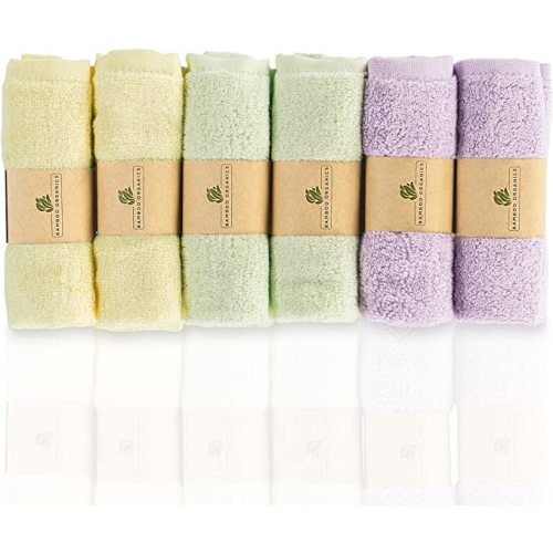 Bamboo Organics Best 100% Viscone from Bamboo Baby Washcloths Soft Baby Wipes