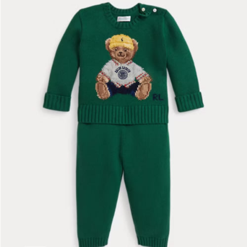 Polo Bear Sweater & Pant Set