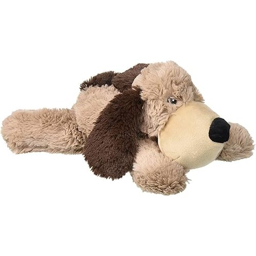 Brown Dog Warmies - Cozy Plush Heatable Lavender Scented Stuffed Animal
