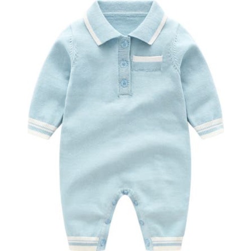 Winston Knit Cotton Romper, 6-9M