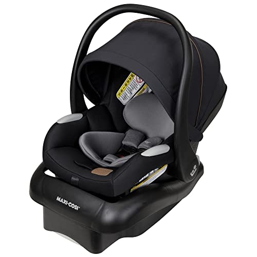 Maxi-Cosi Mico Luxe Infant Car Seat with Base, Rear Facing Car Seat For Babies, Baby Carseat 4-30 lbs, Baby Car Seats, Infant Car Seats, Midnight Glow
