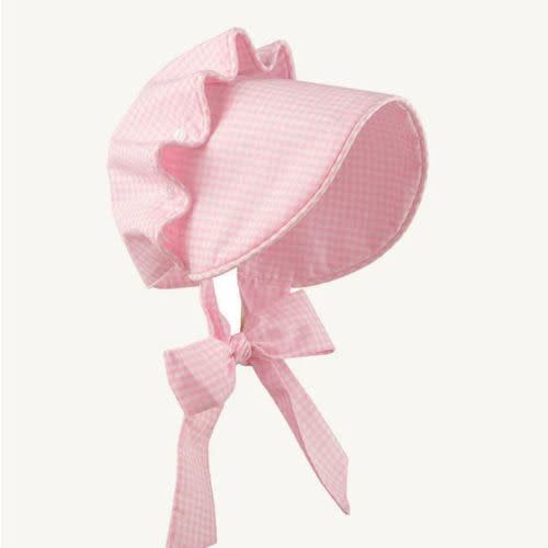 Beaufort Bonnet - Pink Greenbrier Gingham