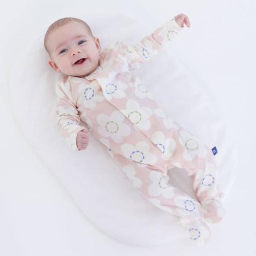 flower CloudStretch™ magnetic footie