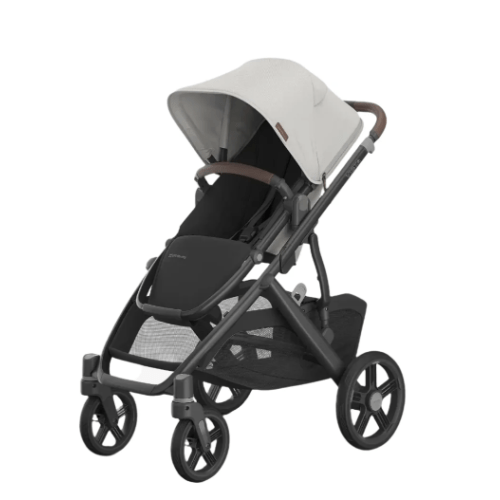 Uppababy Vista V3 Single to Double Stroller - Savanna Color