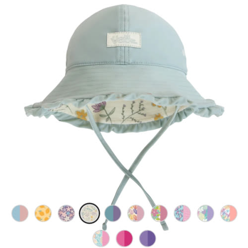 Baby Girl's Reversible Sun Hat